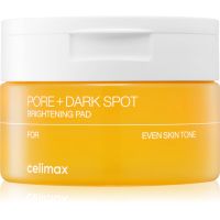 celimax Pore+Dark Spot Brightening Pad тонизиращи възглавнички за освежаване и хидратация 40 бр.