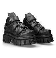 Lederschuhe Unisex - NOMADA NEGRO - NEW ROCK - M.285-S37 38