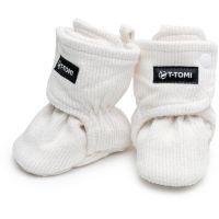 T-TOMI Booties Cream otroški copati 6-9 months Warm 1 par