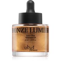 KUNDAL Objet Satin Glow Shimmer Oil Eļļa ar mirdzumu ar mitrinošu efektu (tonis) Bronze Lumier 45 ml