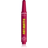 NYX Professional Makeup Fat Matte Βάλσαμο για χείλη με ματ αποτέλεσμα Hibiscus Hug 2 γρ