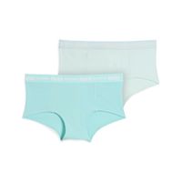 PUMA Panties Damen (2er-Pack), Kleidung, Grün, 5