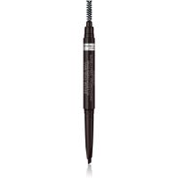 Rimmel Brow This Way молив за вежди с четка 2 в 1 цвят 004 Soft Black 0,25 гр.