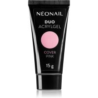 NEONAIL Duo Acrylgel Cover Pink gel za modeliranje nohtov odtenek Cover Pink 15 g