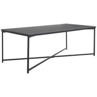 Livetastic KONFERENČNÝ STOLÍK, čierna, kov, keramika, 120/43/60 cm