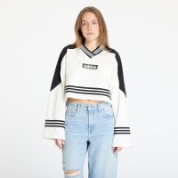 Bluza adidas Blocking Crewneck Sweatshirt Off White/ Black M
