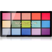 Makeup Revolution Reloaded paleta senčil za oči odtenek Sugar Pie 15x1,1 g