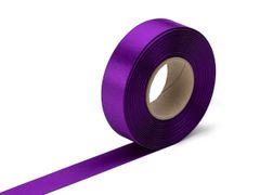 Stuha atlasová fialová, šírka 24 mm