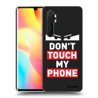 Silikónový čierny obal pre Xiaomi Mi Note 10 Lite - Shadow Eye - Transparent