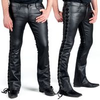 Herrenhose (Jeans) WORNSTAR - Hellraiser Side Laced - Waxed Denim 32
