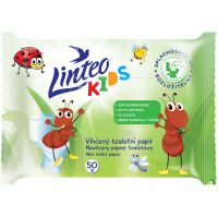 Linteo Kids Wet Toilet Paper nawilżany papier toaletowy dla dzieci 50 szt.