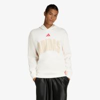 Bluza adidas Stadium Graphic Hoodie Off White/ Pure Ruby XXL