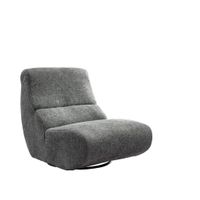 Livetastic KRESLO, textil, sivá