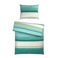 Esposa POSTEĽNÁ BIELIZEŇ, satén, modrá, 140/200 cm