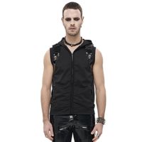 DEVIL FASHION - Herrenweste - 'Number of the Beast Punk M