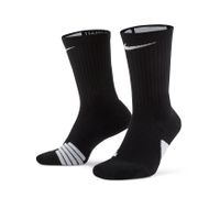 Nike Elite Crew Basketball Socks - Pánske - Ponožky Nike - Čierne - SX7622-013 - Veľkosť: S