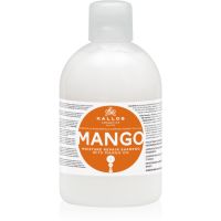 Kallos KJMN Professional Mango vlažilni šampon za suhe, poškodovane, kemično obdelane lase 1000 ml