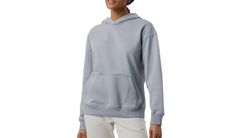 New Balance Athletics Nature State French Terry Hoodie - Dámske - Mikina New Balance - Sivé - WT23554SEL - Veľkosť: L