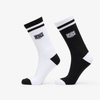 Dickies Philipsburg Socks 2-Pack White/ Black S