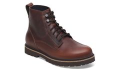 Birkenstock Highwood Lace Mid Men Natural Leather Regular Fit Ženy - Obuv Birkenstock - Hnědá - 1028241-8 - Size: 8
