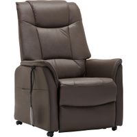 Cantus TELEVIZNÍ KŘESLO, textil, hnědá