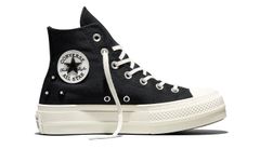 Converse Chuck Taylor All Star Lift Platform Beads Dámske - Tenisky Converse - Čierna - A17787C-5.5 - Size: 5.5