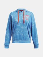 Under Armour Project Rock Terry Underground Hoodie Sweatshirt Blau