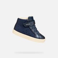 Girls First Steps Geox Mirroless Dark Blue - Girls