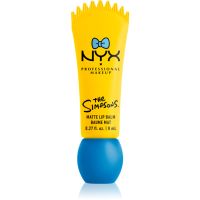 NYX Professional Makeup The Simpsons Smushy Lippenbalsam mit Matt-Effekt Farbton Peekaboo Blue 8 ml
