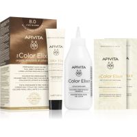 Apivita My Color Elixir barva za lase brez amoniaka odtenek 8.0 Light Blonde