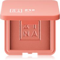 3INA The Blush kompaktno rdečilo odtenek 212 Coral 7,5 g