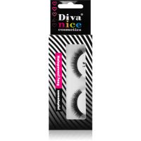 Diva & Nice Cosmetics Accessories Lashes изкуствени мигли от естествен косъм No. 1 1 бр.