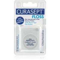 Curasept Dental Tape PTFE Flat Section лента за зъби с тефлоново покритие с антибактериална добавка 35 м