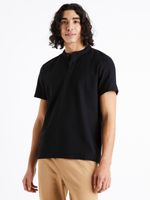 Celio Desohel Polo T-Shirt Schwarz