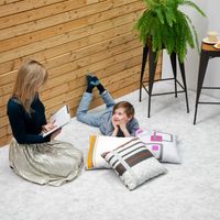 Metrážový světle šedý koberec Serenade 915 4 m