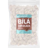 Allnature Kôstky Biela čokoláda biela čokoláda 500 g