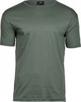 Tee Jays Vysokogramážové pevné pánské slim-fit triko Interlock 220 g/m Barva: zelená listová, Velikost: XL TJ520