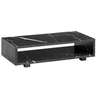 Livetastic KONFERENČNÝ STOLÍK, čierna, kompozitné drevo, 100/50/25 cm