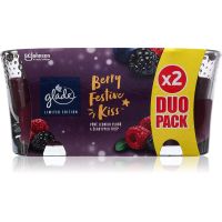 GLADE Berry Festive Kiss DUO dišeča sveča 2x112 g