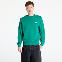 Bluza FRED PERRY Crew Neck Sweatshirt Label Green XL