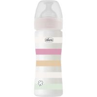 Chicco Well-being Colors пляшечка для годування Girl 2 m+ 250 мл