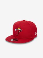 New Era Miami Heat NBA Rear Logo 9Fifty Czapka z daszkiem Czerwony