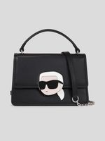 Karl Lagerfeld Ikonik 2.0 Leather Torba crna