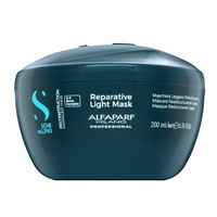 Alfaparf Milano Semi Di Lino Reconstruction Reparative Light Mask maska o działaniu regenerującym 200 ml