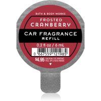 Bath & Body Works Frosted Cranberry dišava za avto nadomestno polnilo 6 ml