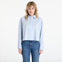 Πουκάμισο Calvin Klein Jeans Solid Boxy Cropped Shirt Grey XXS