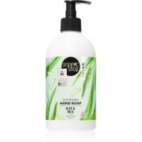 Organic Shop Organic Aloe & Milk Ošetrujúce tekuté mydlo na ruky 500 ml