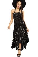 damenkleid KILLSTAR - Tenebris Chapel - Black/Grey S
