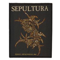 naszywka mała SEPULTURA - DISCOGRAPHY - RAZAMATAZ