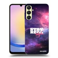 Silikónový prehľadný obal pre Samsung Galaxy A26 5G A266B - Stay Real